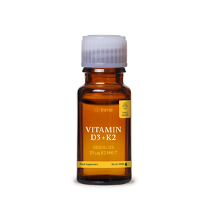 Vitamina D3 + K2, 1000 UI di D3 / 25 μg di K2-MK7