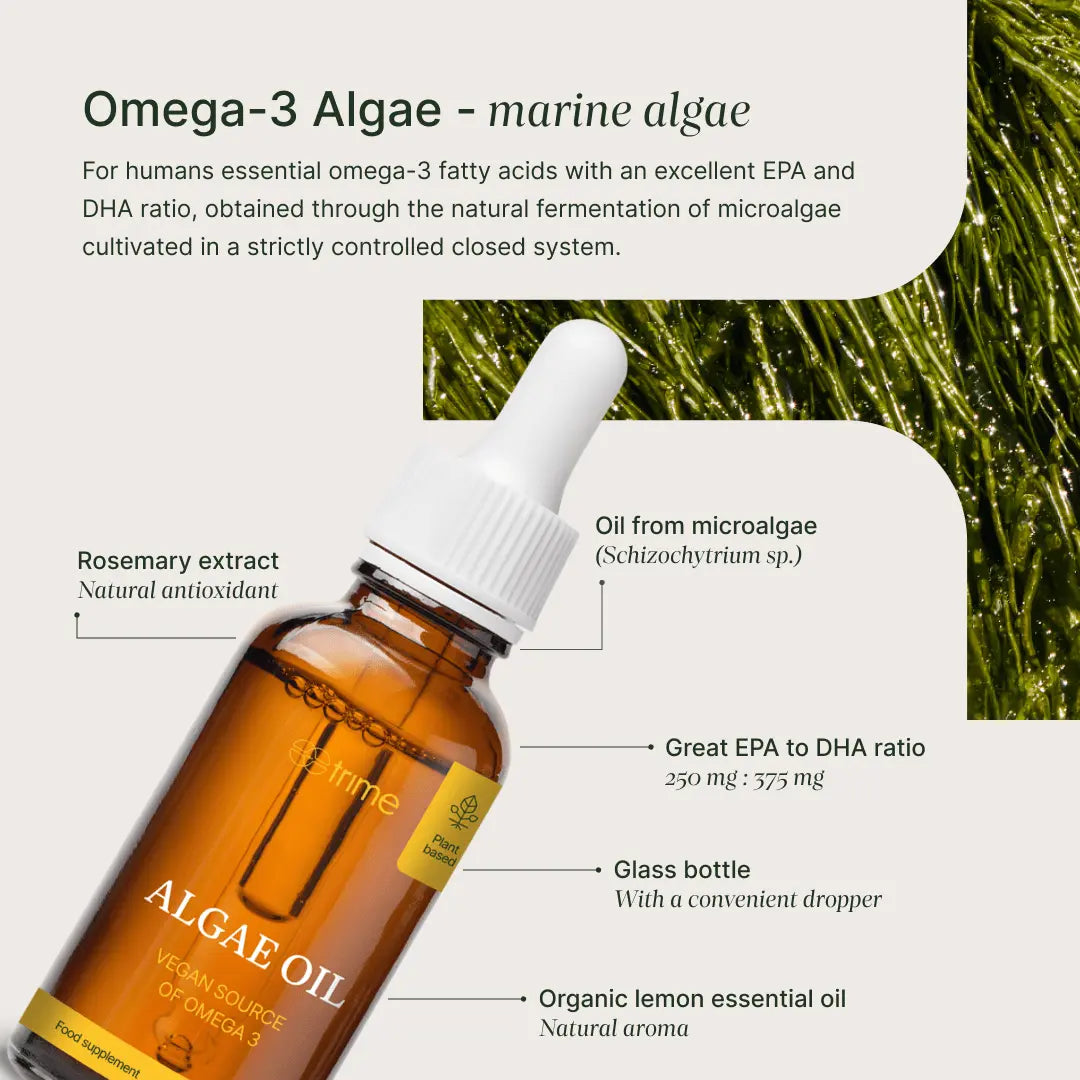 Omega 3 dalle alghe