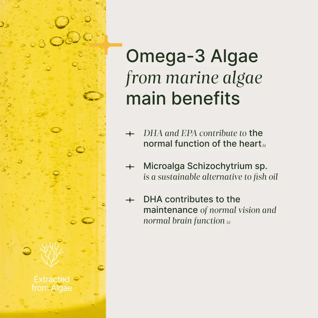 Omega 3 dalle alghe