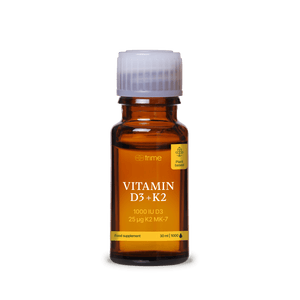 Vitamina D3 + K2, 1000 UI di D3 / 25 μg di K2-MK7