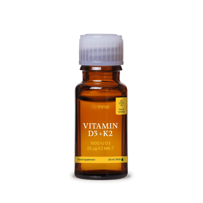 Vitamina D3 + K2, 1000 UI di D3 / 25 μg di K2-MK7