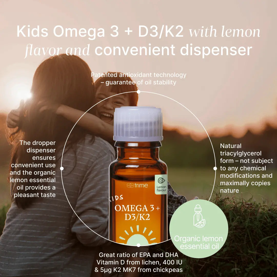 Omega 3 + D3/K2 per bambini