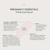 Essenziali per la gravidanza