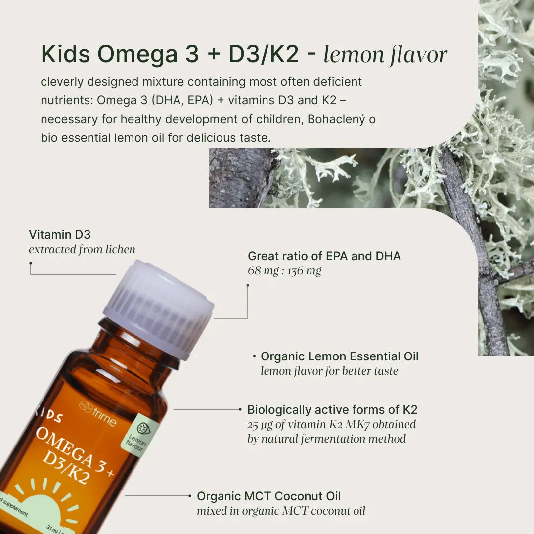 Omega 3 + D3/K2 per bambini