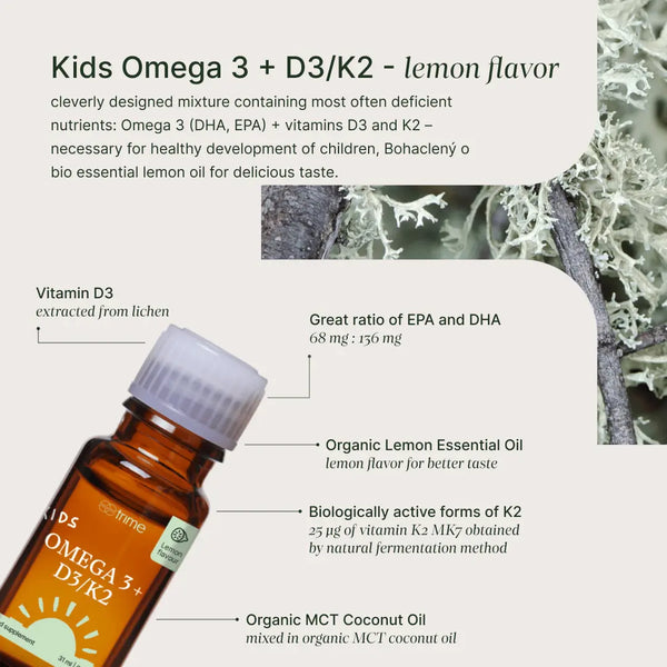 Omega 3 + D3/K2 per bambini &mdash; product detail 4